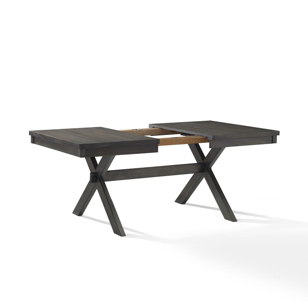 Hayden 7-Piece Dining Table Set For 6 - Table & 6 Slat Back Chairs