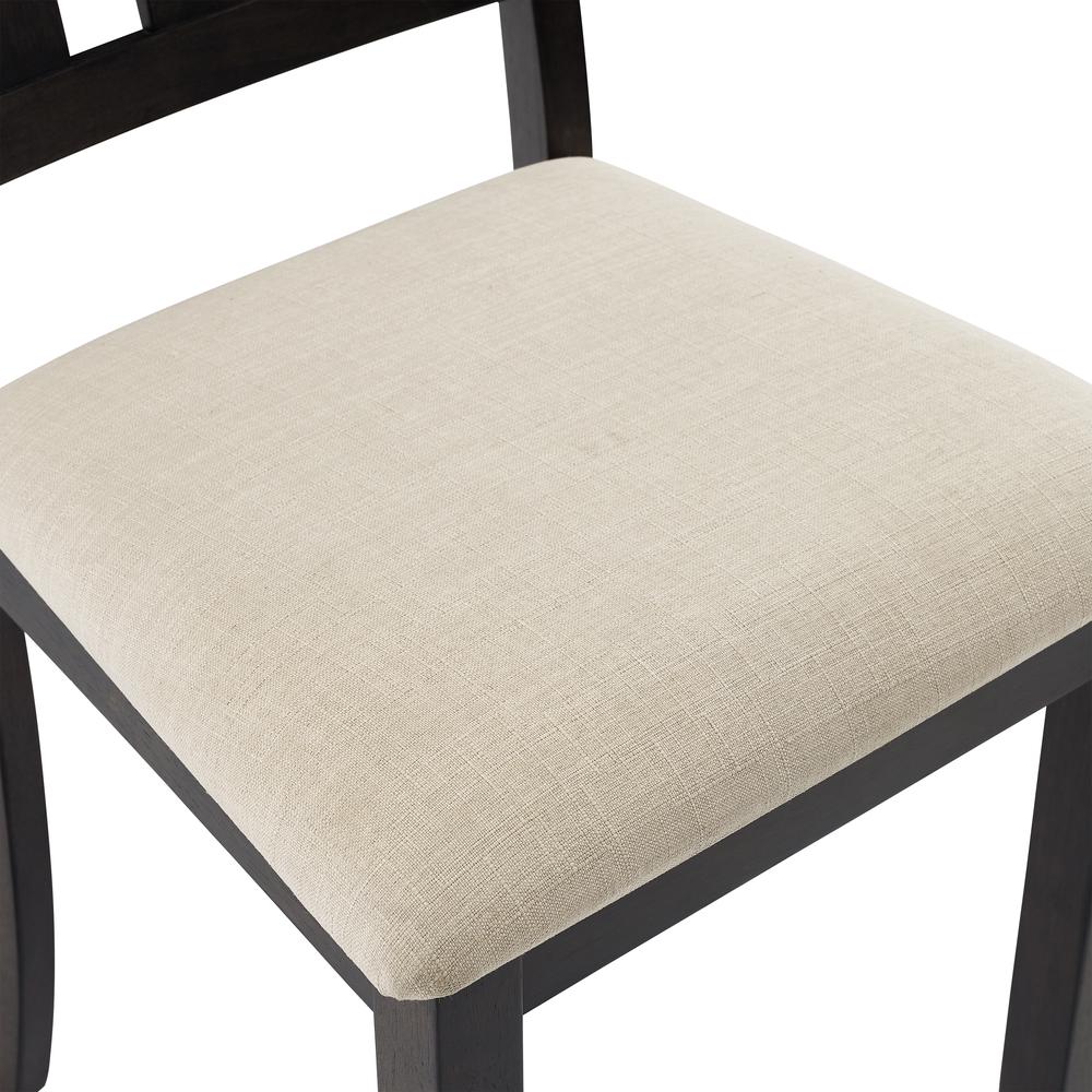 Hayden 7-Piece Dining Table Set For 6 - Table & 6 Slat Back Chairs