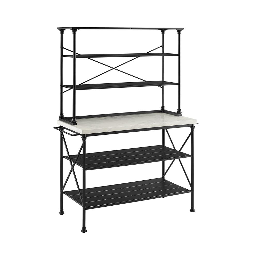 Madeleine Kitchen Island And Hutch - Island & Hutch