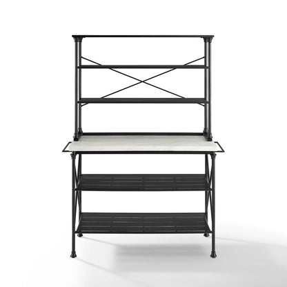 Madeleine Kitchen Island And Hutch - Island & Hutch