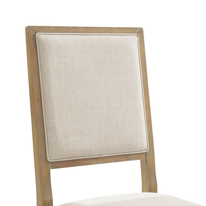 Joanna 7-Piece Dining Table Set For 6, Table, 4 Ladder-Back Chairs, 2 Chairs