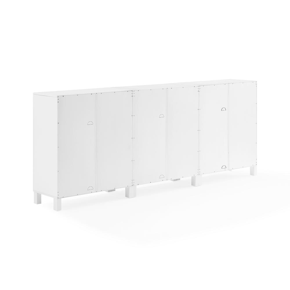 Cassai 3-Piece Media Sideboard Cabinet Set - 3 Storage Pantries