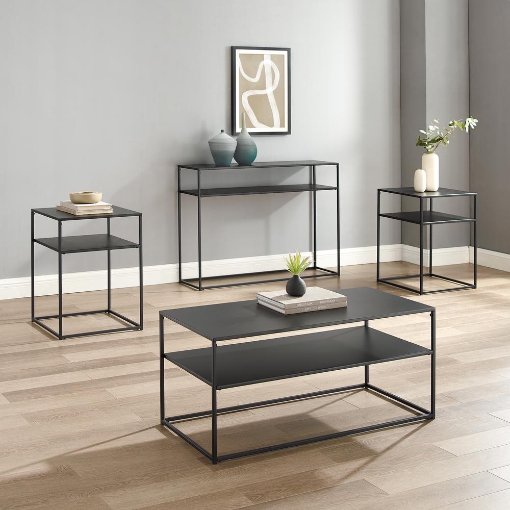 Braxton 4-Piece Coffee Table Set - Coffee Table, Console Table, & 2 End Tables