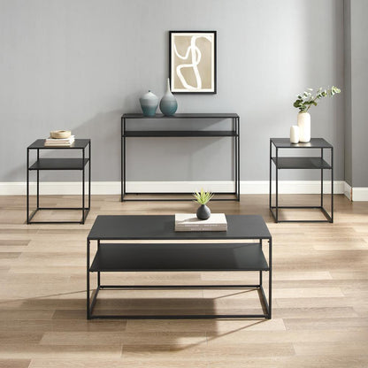 Braxton 4-Piece Coffee Table Set - Coffee Table, Console Table, & 2 End Tables