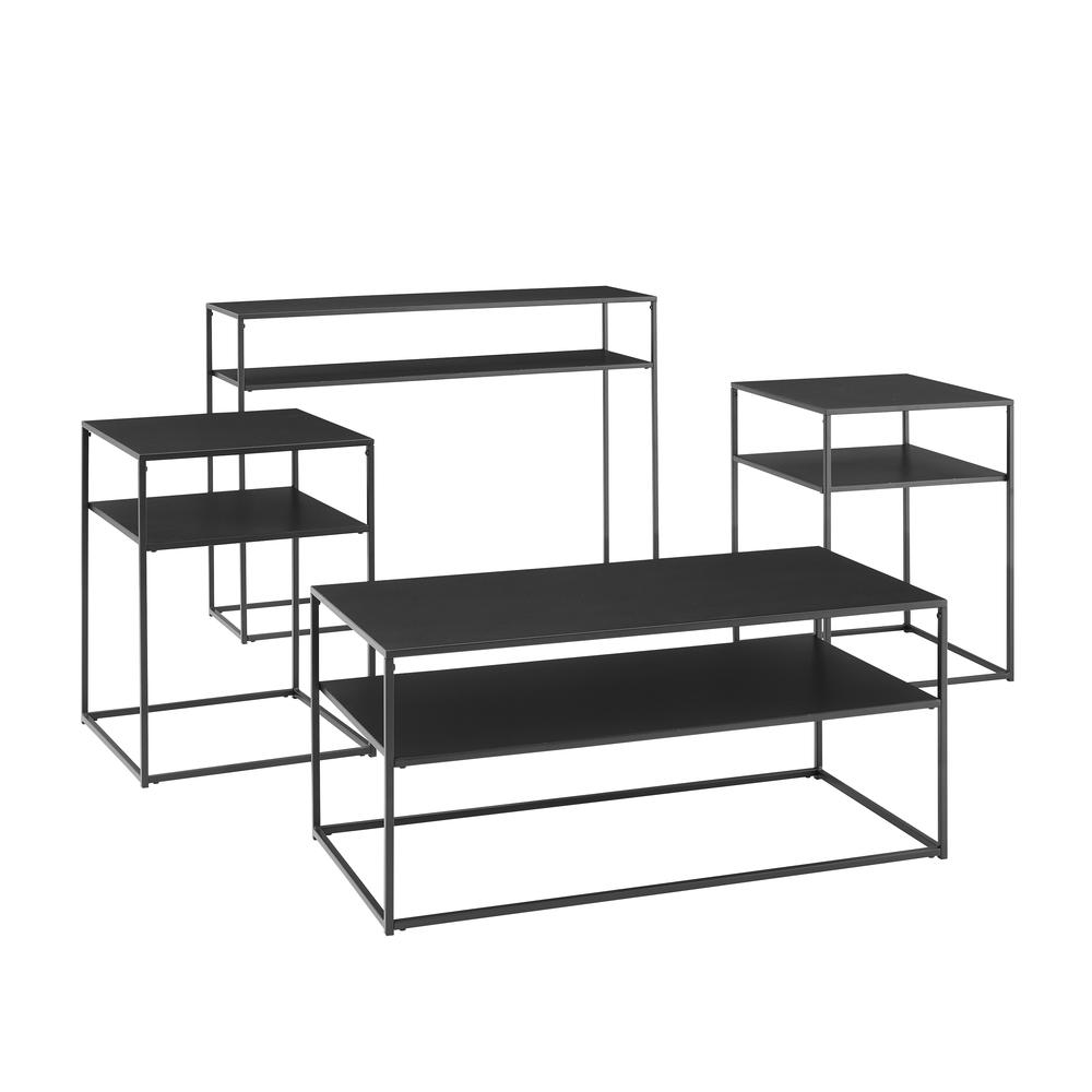 Braxton 4-Piece Coffee Table Set - Coffee Table, Console Table, & 2 End Tables