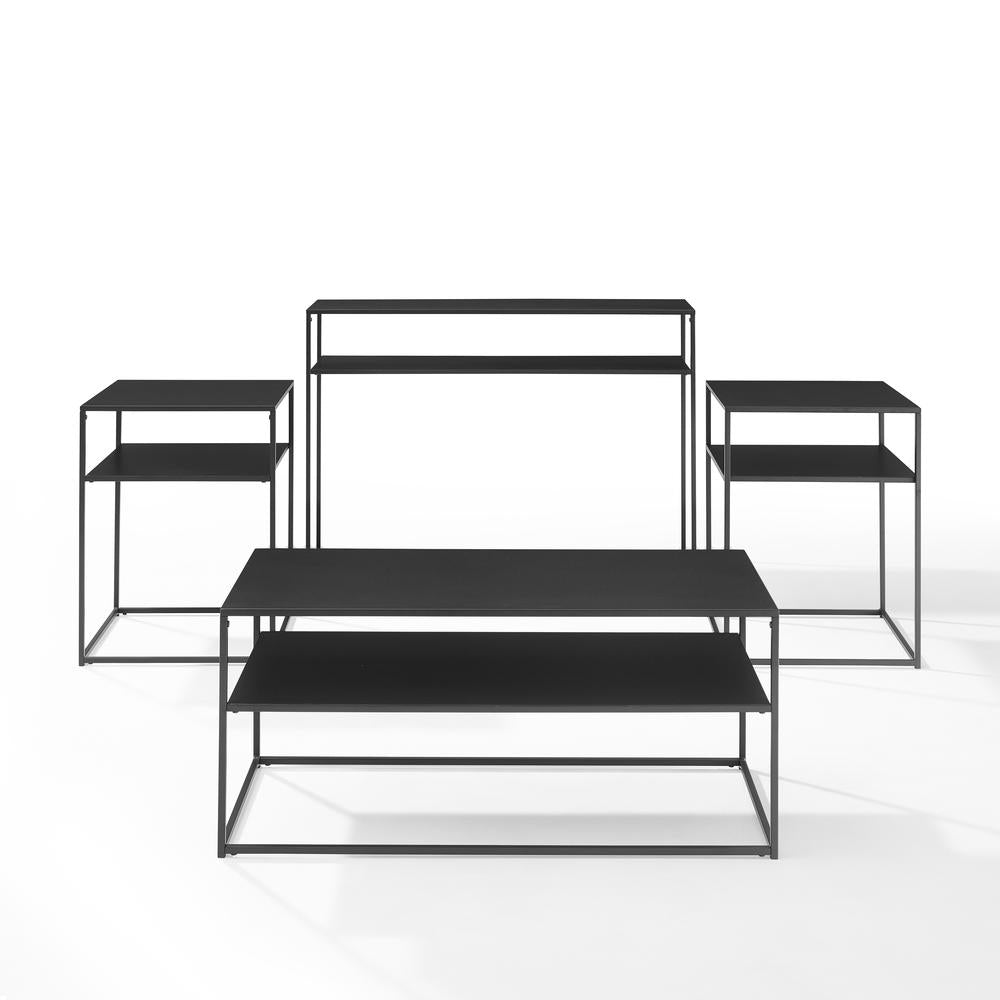 Braxton 4-Piece Coffee Table Set - Coffee Table, Console Table, & 2 End Tables