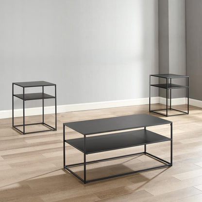 Braxton 3-Piece Coffee Table Set - Coffee Table & 2 End Tables