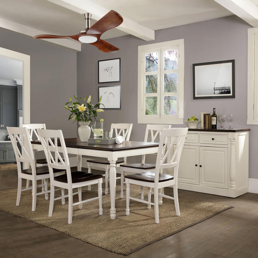 Shelby 7-Piece Dining Table Set For 6 - Table & 6 Chairs