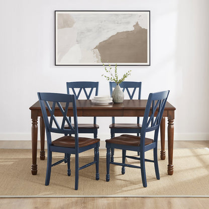 Shelby 5-Piece Dining Table Set For 4 - Table & 4 Chairs