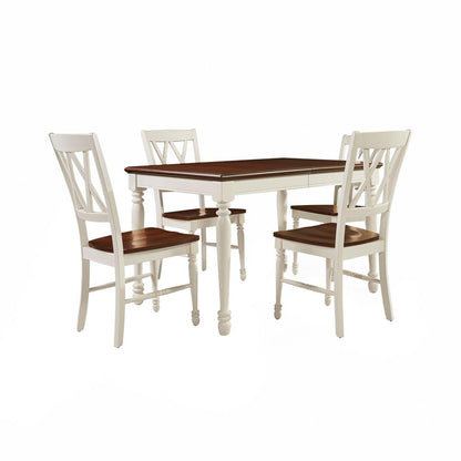 Shelby 5-Piece Dining Table Set For 4 - Table & 4 Chairs