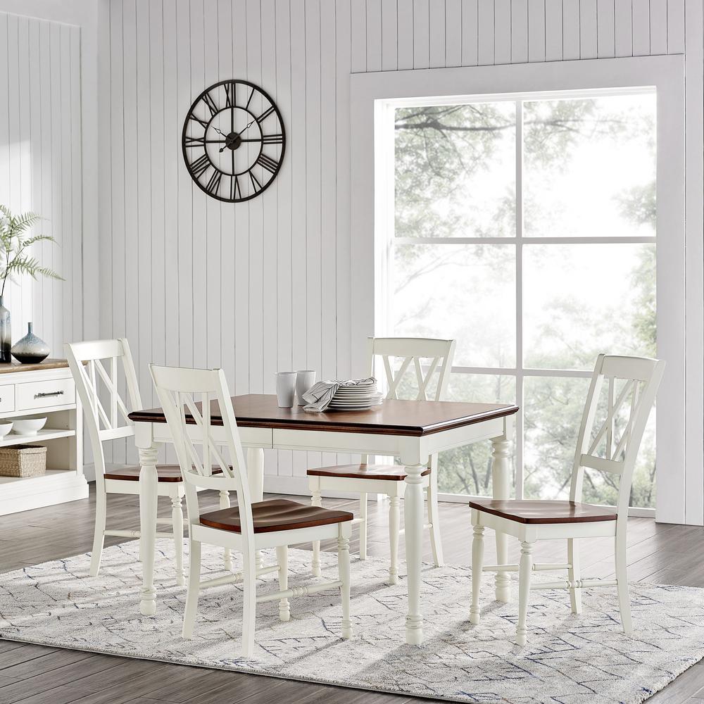 Shelby 5-Piece Dining Table Set For 4 - Table & 4 Chairs