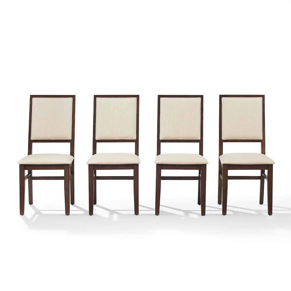 Joanna 4-Piece Upholstered Back Dining Chair Set - 4 Chairs