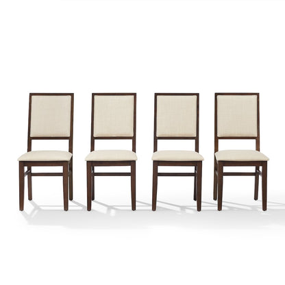 Joanna 4-Piece Upholstered Back Dining Chair Set - 4 Chairs
