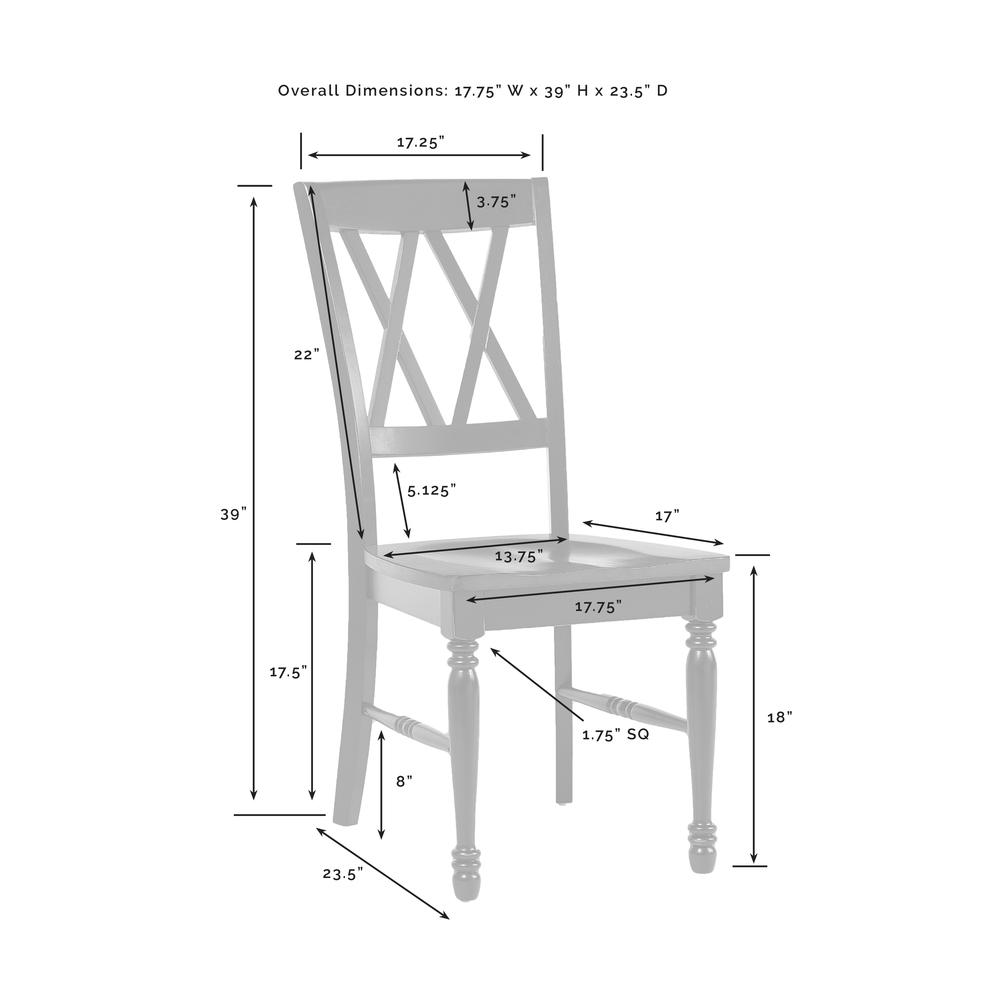 Shelby 4-Piece Dining Chair Set - 4 Chairs