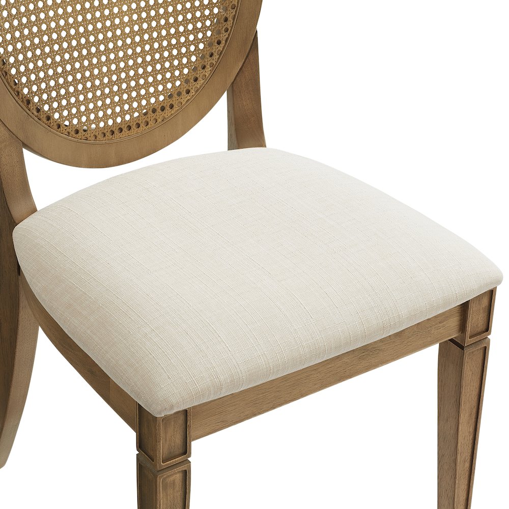 Katia 9Pc Dining Table Set For 8 Cane-Back Chairs - Table & 8 Cane-Back Chairs