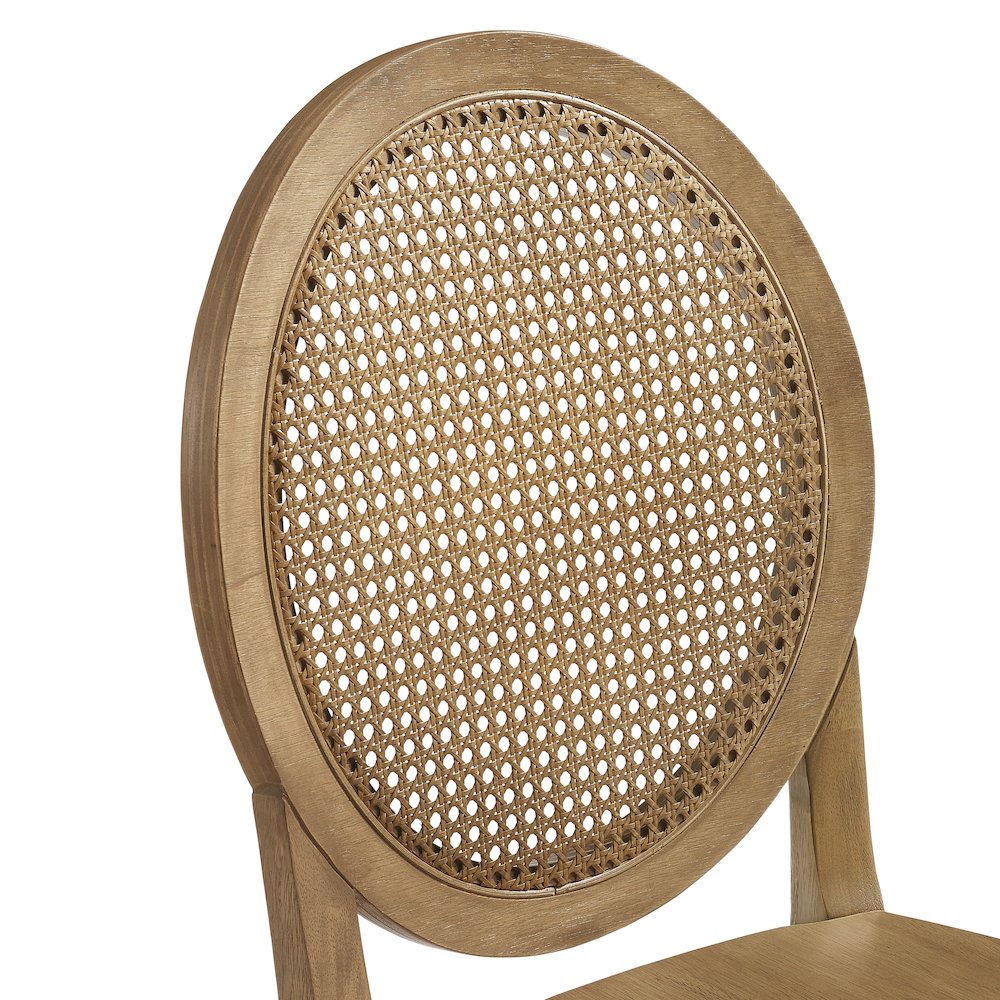 Katia 9Pc Dining Set With Table, 6 Cane-Back & 2 Cane-Back Chairs