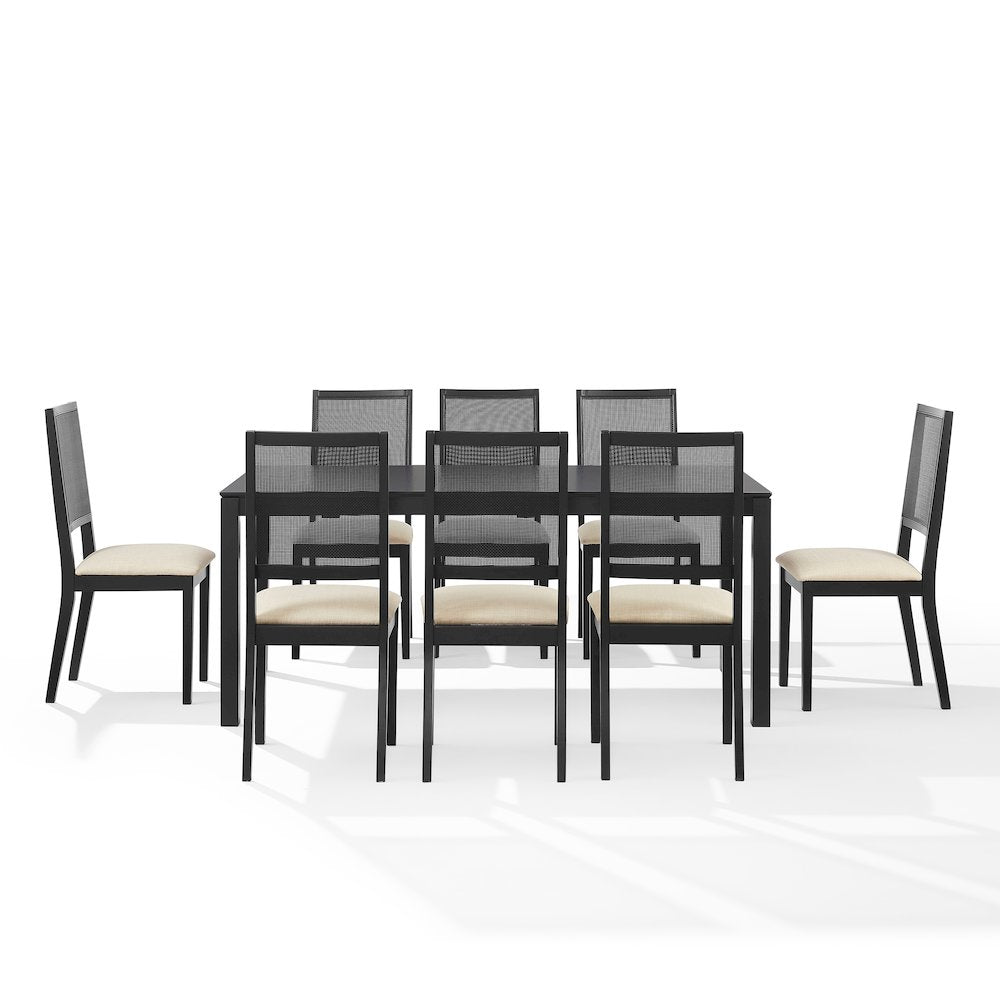 Greer 9-Piece Dining Table Set For 8 - Table & 8 Chairs