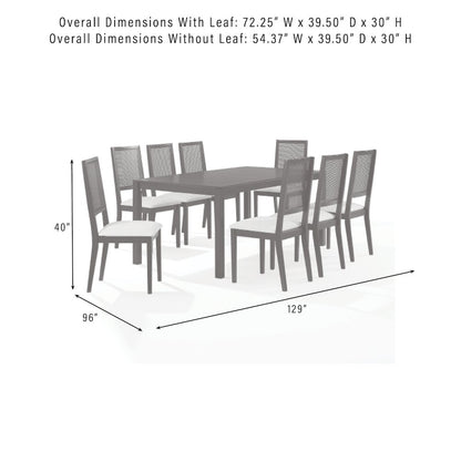 Greer 9-Piece Dining Table Set For 8 - Table & 8 Chairs