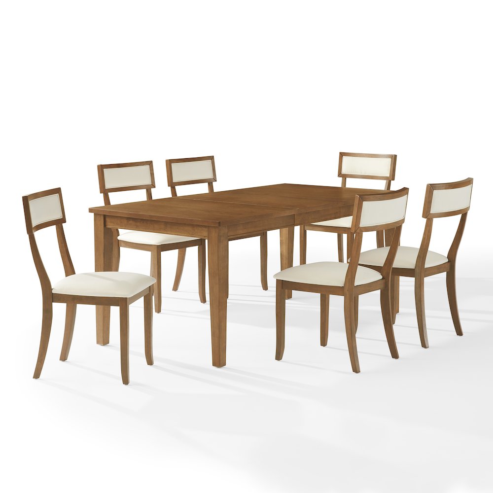 Alessia 7-Piece Dining Table Set For 6 - Table & 6 Chairs
