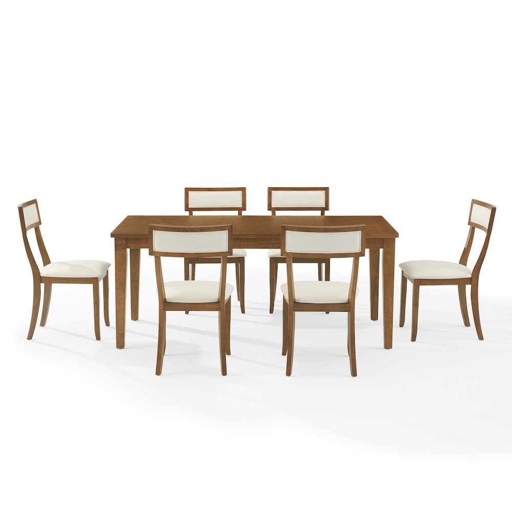 Alessia 7-Piece Dining Table Set For 6 - Table & 6 Chairs