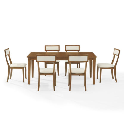 Alessia 7-Piece Dining Table Set For 6 - Table & 6 Chairs
