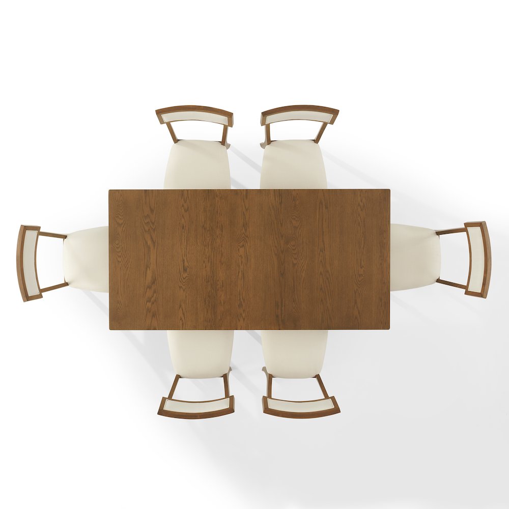 Alessia 7-Piece Dining Table Set For 6 - Table & 6 Chairs