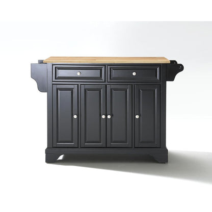 Lafayette Wood Top Full Size Kitchen Island/Cart
