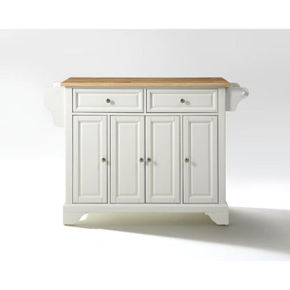 Lafayette Wood Top Full Size Kitchen Island/Cart