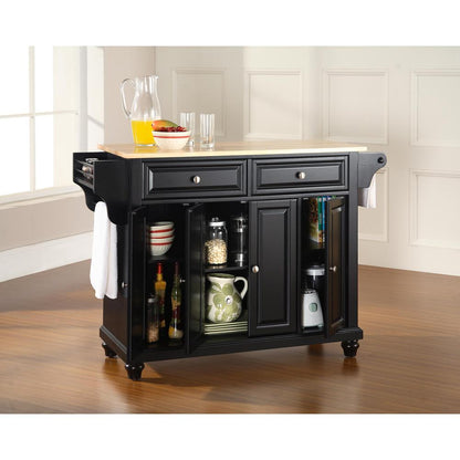 Cambridge Wood Top Full Size Kitchen Island/Cart