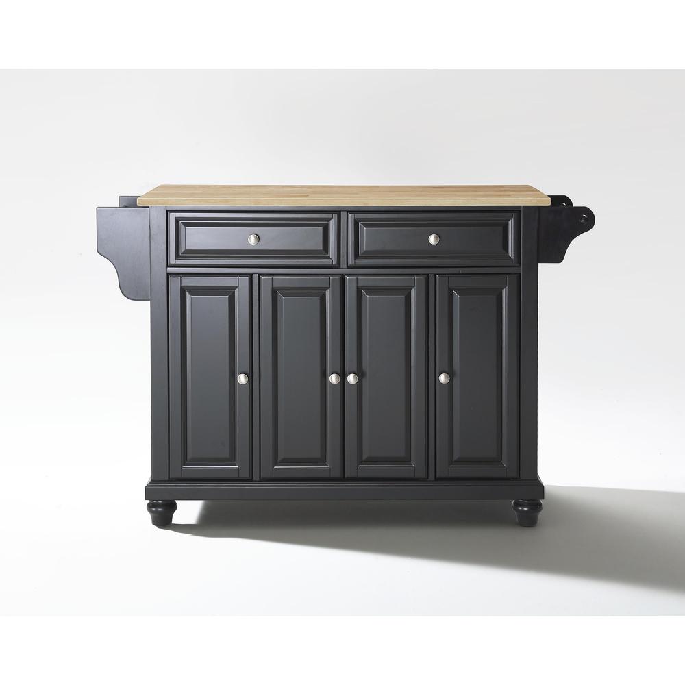 Cambridge Wood Top Full Size Kitchen Island/Cart