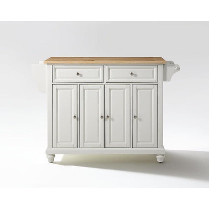 Cambridge Wood Top Full Size Kitchen Island/Cart