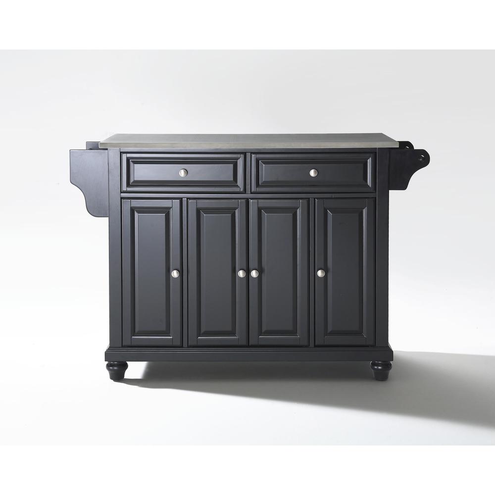 Cambridge Stainless Steel Top Full Size Kitchen Island/Cart