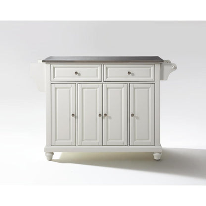 Cambridge Stainless Steel Top Full Size Kitchen Island/Cart