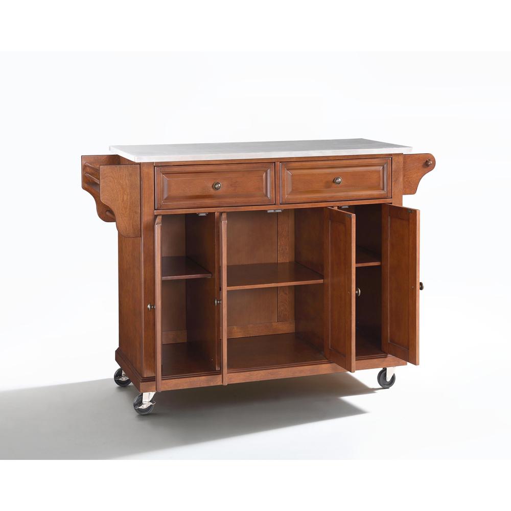Full Size Stainless Steel Top Kitchen Cart
