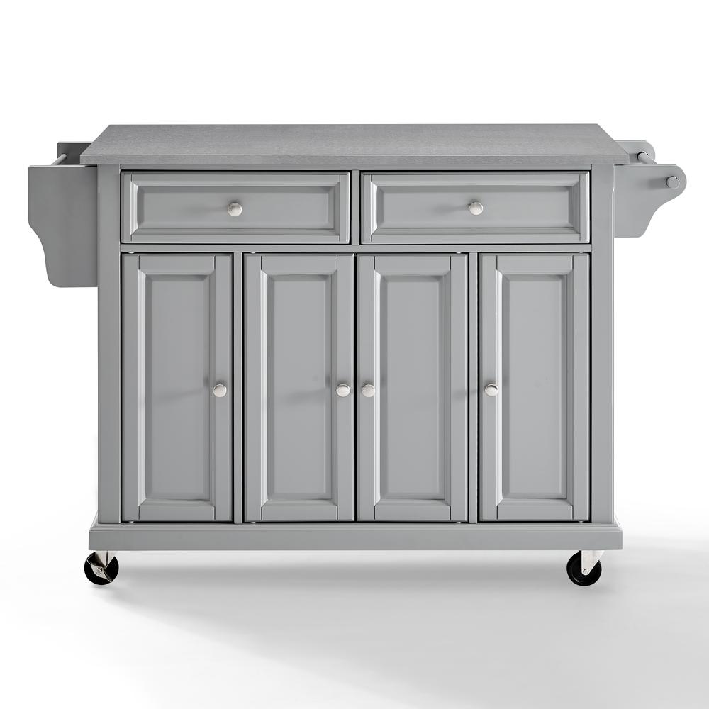 Full Size Stainless Steel Top Kitchen Cart