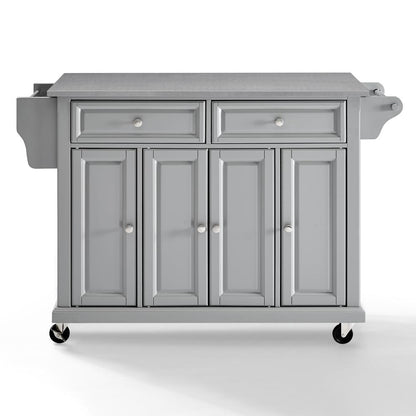 Full Size Stainless Steel Top Kitchen Cart