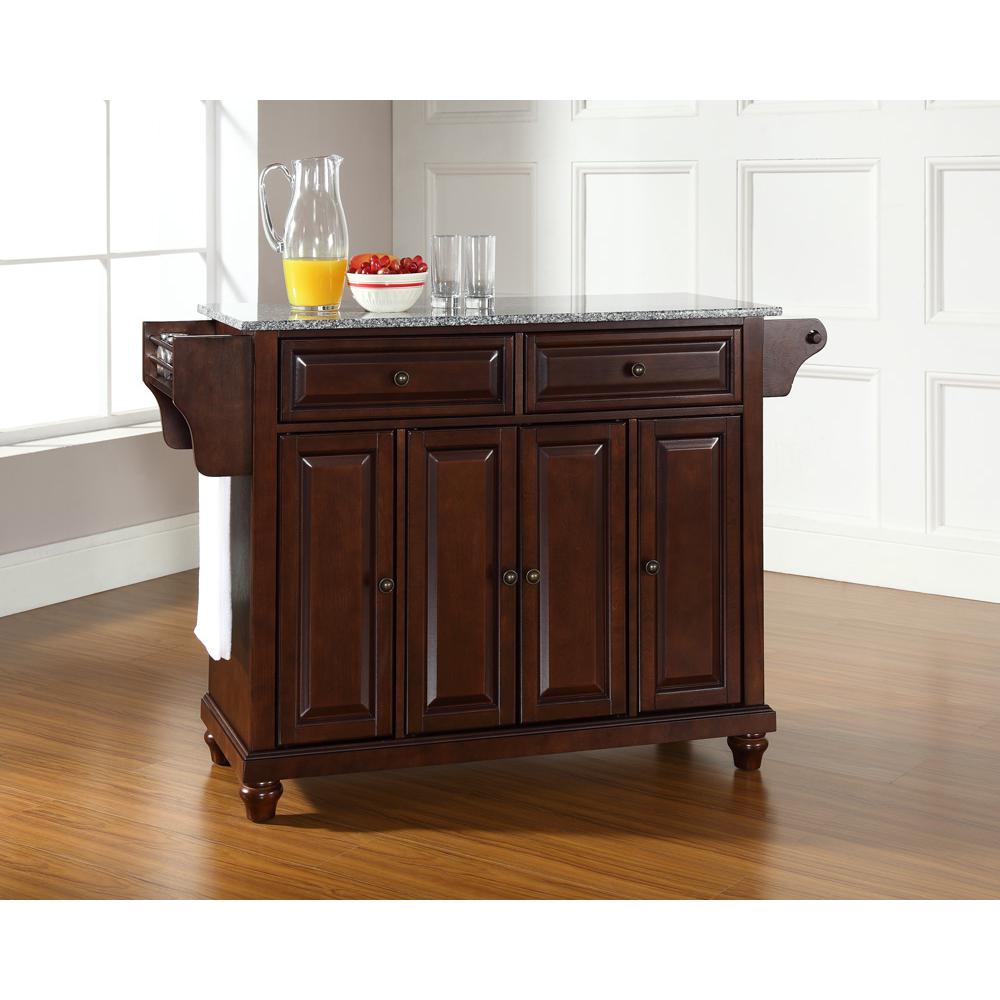Cambridge Granite Top Full Size Kitchen Island/Cart