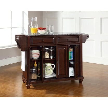 Cambridge Granite Top Full Size Kitchen Island/Cart
