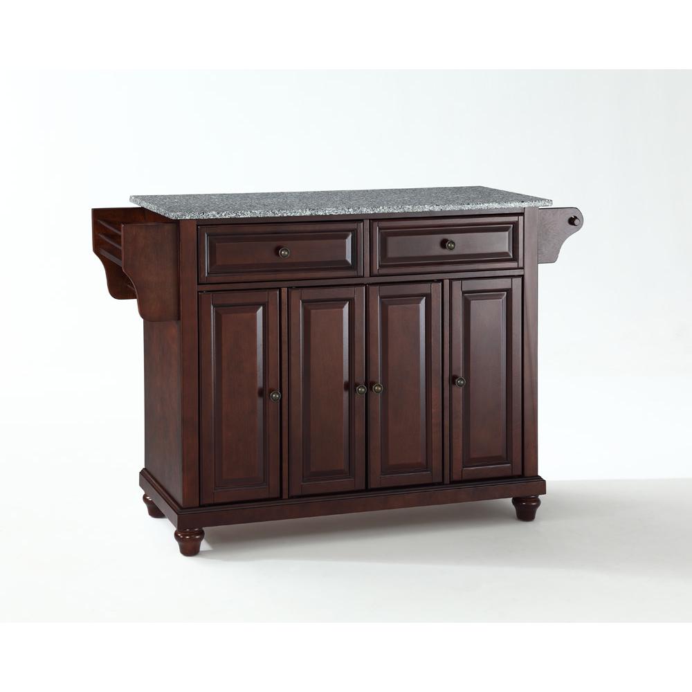 Cambridge Granite Top Full Size Kitchen Island/Cart