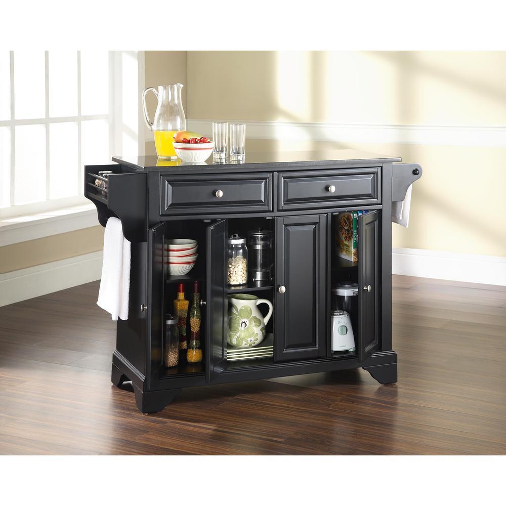 Lafayette Granite Top Full Size Kitchen Island/Cart