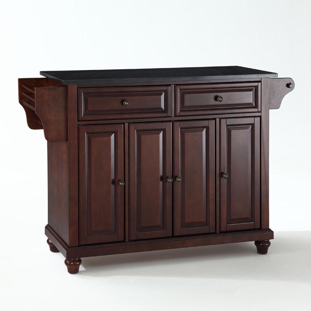 Cambridge Granite Top Full Size Kitchen Island/Cart