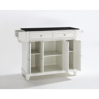 Cambridge Granite Top Full Size Kitchen Island/Cart