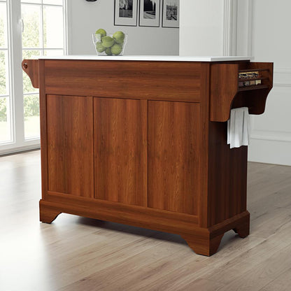 Lafayette Stone Top Full Size Kitchen Island/Cart
