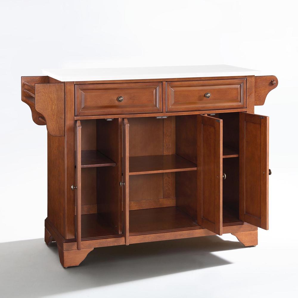 Lafayette Stone Top Full Size Kitchen Island/Cart