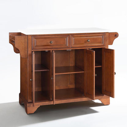 Lafayette Stone Top Full Size Kitchen Island/Cart