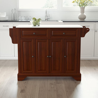 Lafayette Stone Top Full Size Kitchen Island/Cart