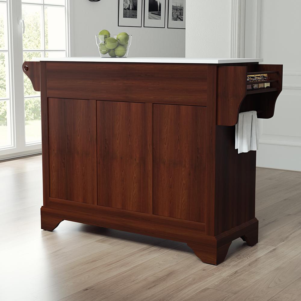 Lafayette Stone Top Full Size Kitchen Island/Cart