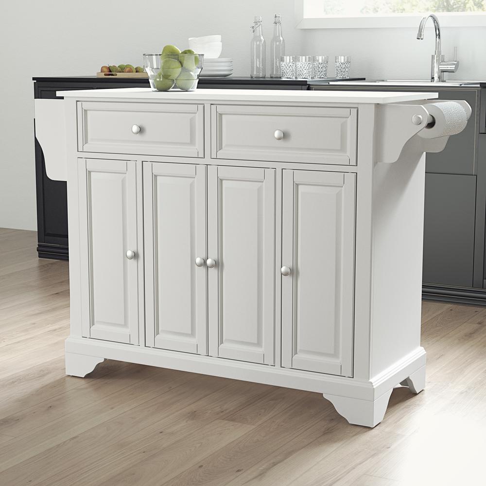 Lafayette Stone Top Full Size Kitchen Island/Cart