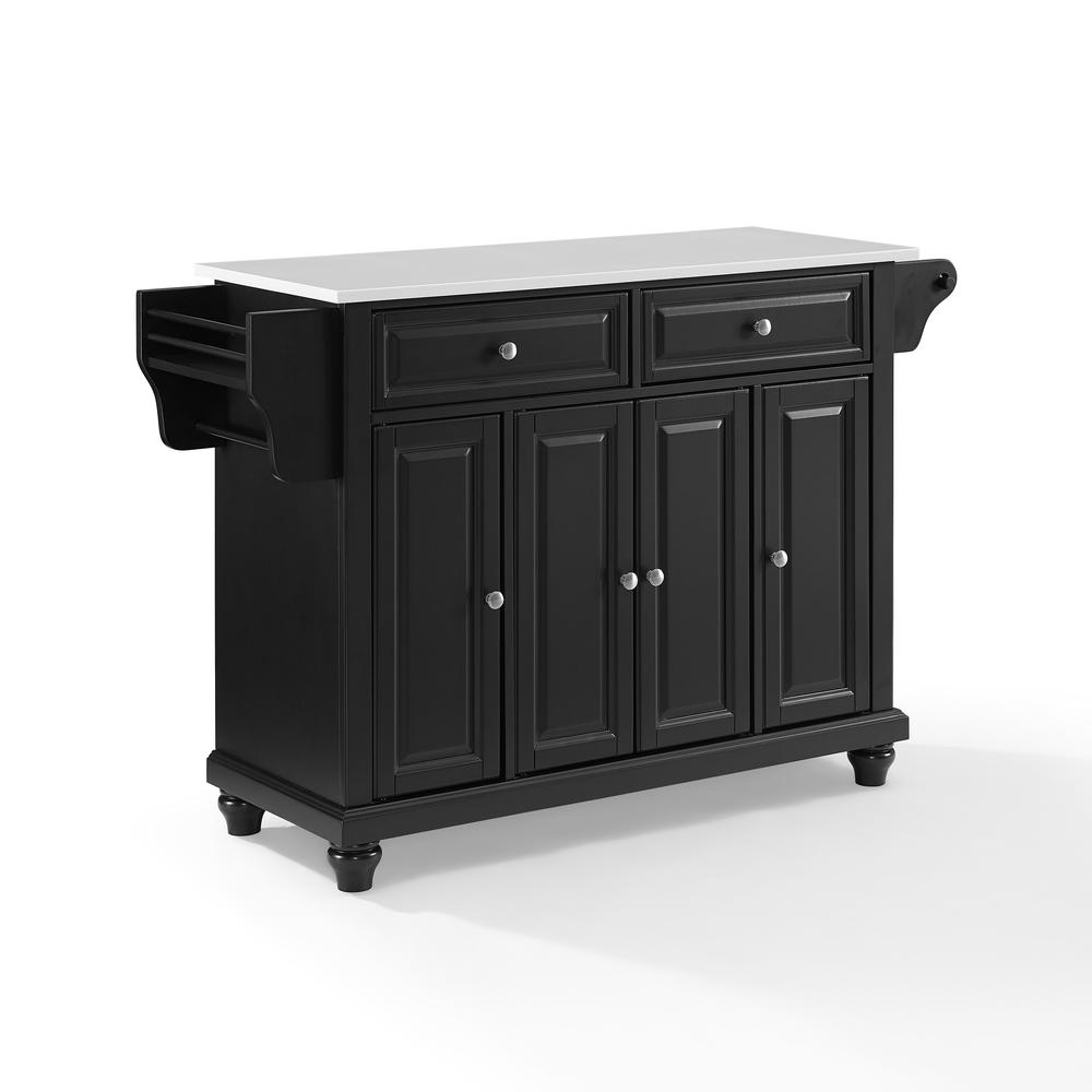 Cambridge Stone Top Full Size Kitchen Island/Cart