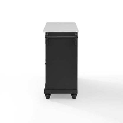 Cambridge Stone Top Full Size Kitchen Island/Cart
